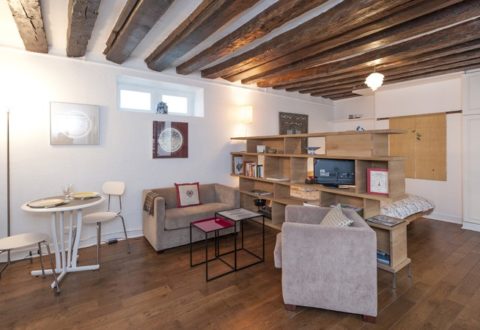 Studio rental in Paris, Rue Dupin