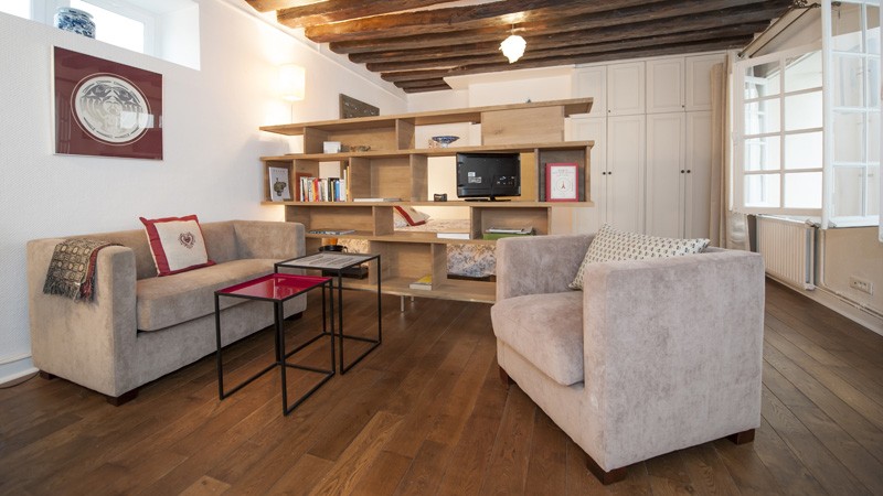 Studio rental in Paris, Rue Dupin