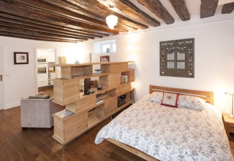 Studio rental in Paris, Rue Dupin