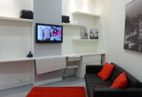 Furnished apartment Studio in Paris 6th, Rue Guynemer