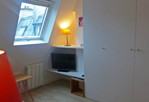 Studio rental in Paris, Rue de Rennes