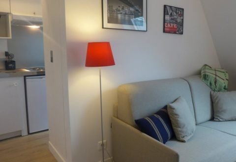 Studio rental in Paris, Rue de Rennes