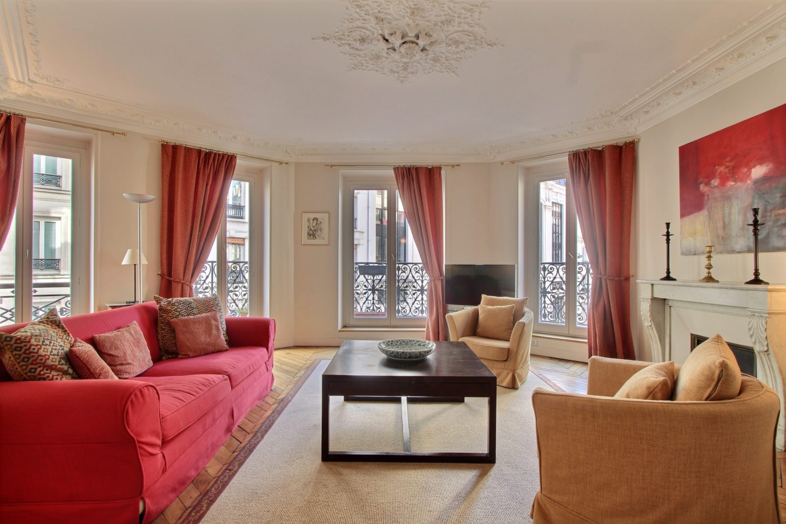 2 bedrooms apartment rental in Paris, Rue de Vaugirard