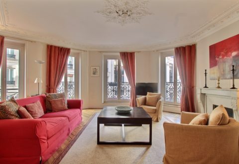 Furnished apartment 2 bedrooms in Paris 6th, Rue de Vaugirard