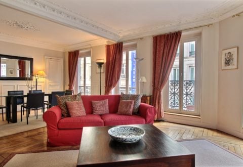 2 bedrooms apartment rental in Paris, Rue de Vaugirard