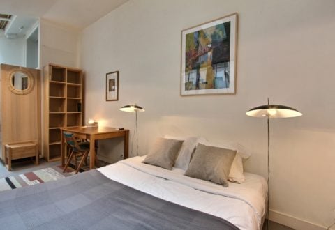 Studio rental in Paris, Rue Campagne Première