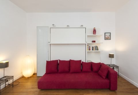 Studio rental in Paris, Rue Alexandre Cabanel