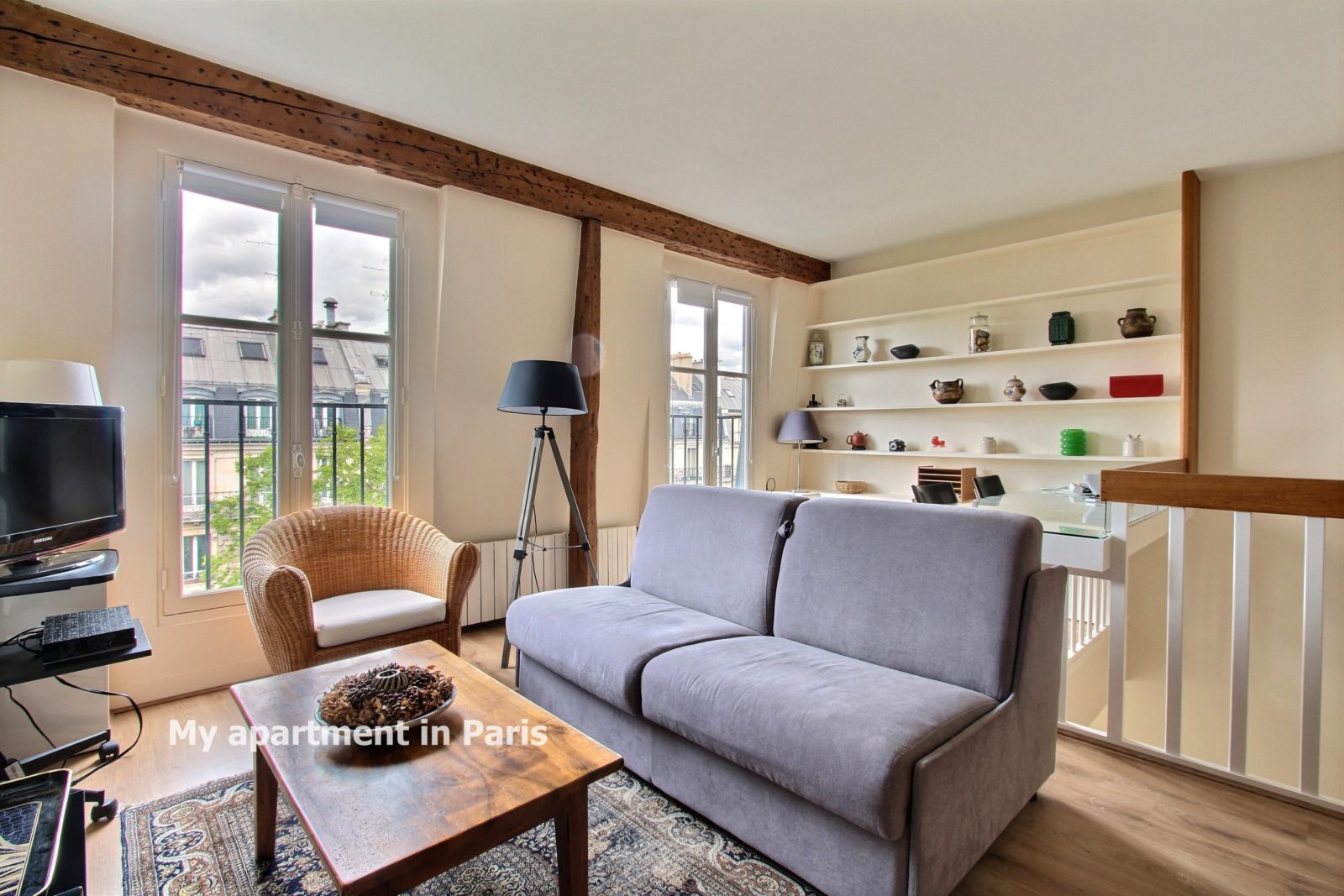 2 bedrooms apartment rental in Paris, Boulevard Saint-Germain