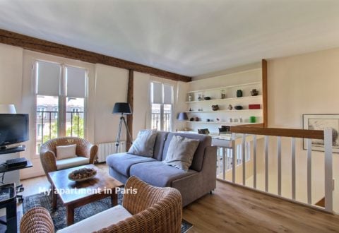 2 bedrooms apartment rental in Paris, Boulevard Saint-Germain