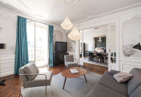 3 bedrooms apartment rental in Paris, Rue du Louvre