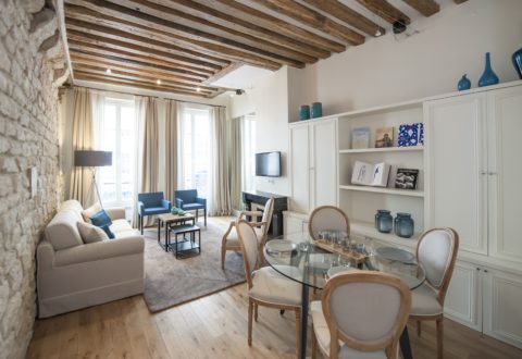 Furnished apartment 1 bedroom in Paris 1st, Rue Bailleul