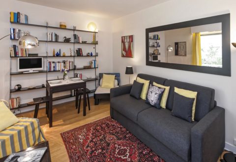 Studio rental in Paris, Rue Duguay Trouin