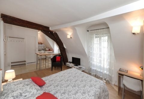 Studio rental in Paris, Rue de Richelieu