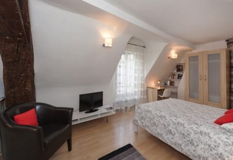 Studio rental in Paris, Rue de Richelieu