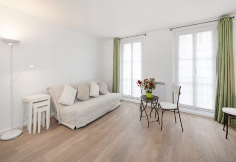 Furnished apartment Studio in Paris 5th, Rue Valette