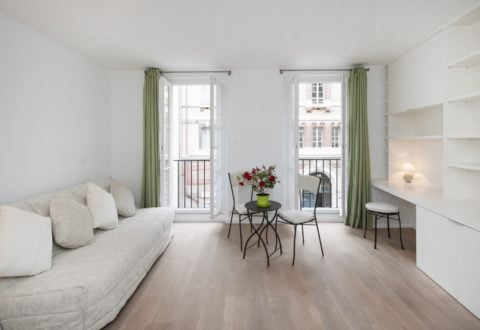 Studio rental in Paris, Rue Valette