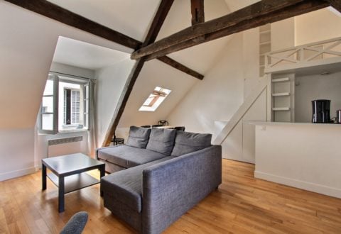 Furnished apartment 1 bedroom in Paris 5th, Rue du Pot de Fer