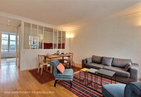Furnished apartment 1 bedroom in Paris 7th, Rue de Bourgogne