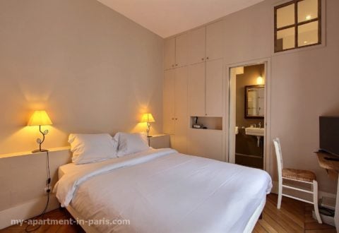 1 bedroom apartment rental in Paris, Rue Malebranche