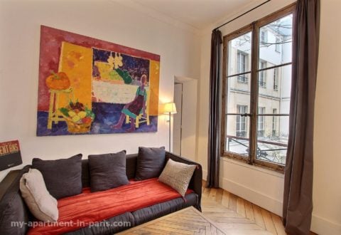 1 bedroom apartment rental in Paris, Rue Malebranche