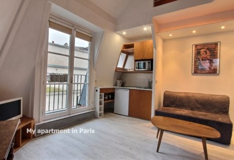 Appartement meublé 2 pièces à Paris 5e, Rue Tournefort