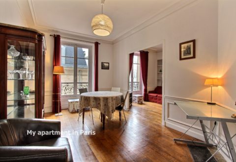 Furnished apartment 1 bedroom in Paris 6th, Rue Saint-Romain