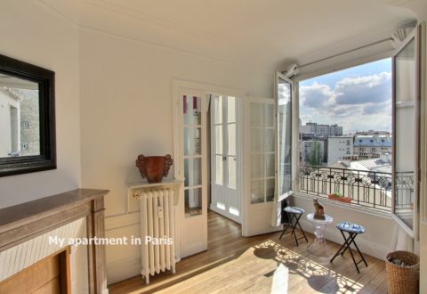 Location appartement 2 pièces à Paris, Rue Pérignon