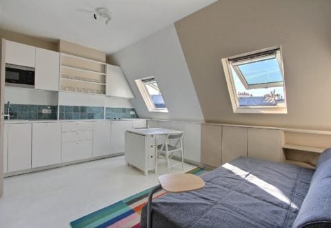Studio rental in Paris, Rue de Rennes
