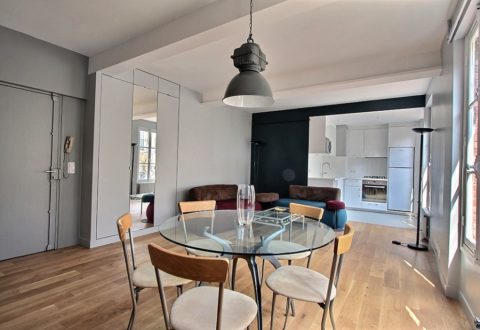 Location appartement 2 pièces à Paris, Rue du Champ de Mars