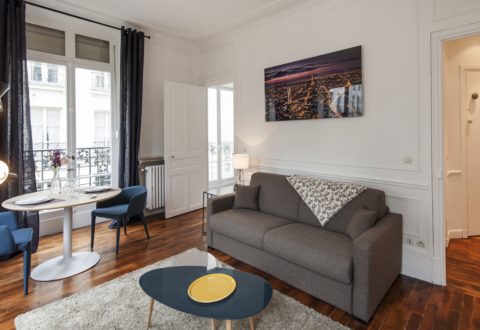 1 bedroom apartment rental in Paris, Rue Lulli