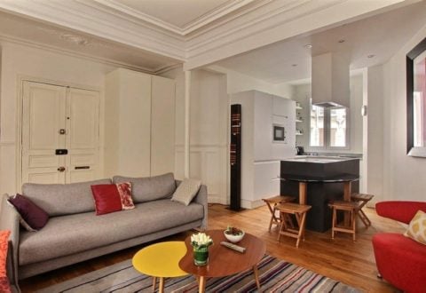 Location appartement 2 pièces à Paris, Rue Stanislas