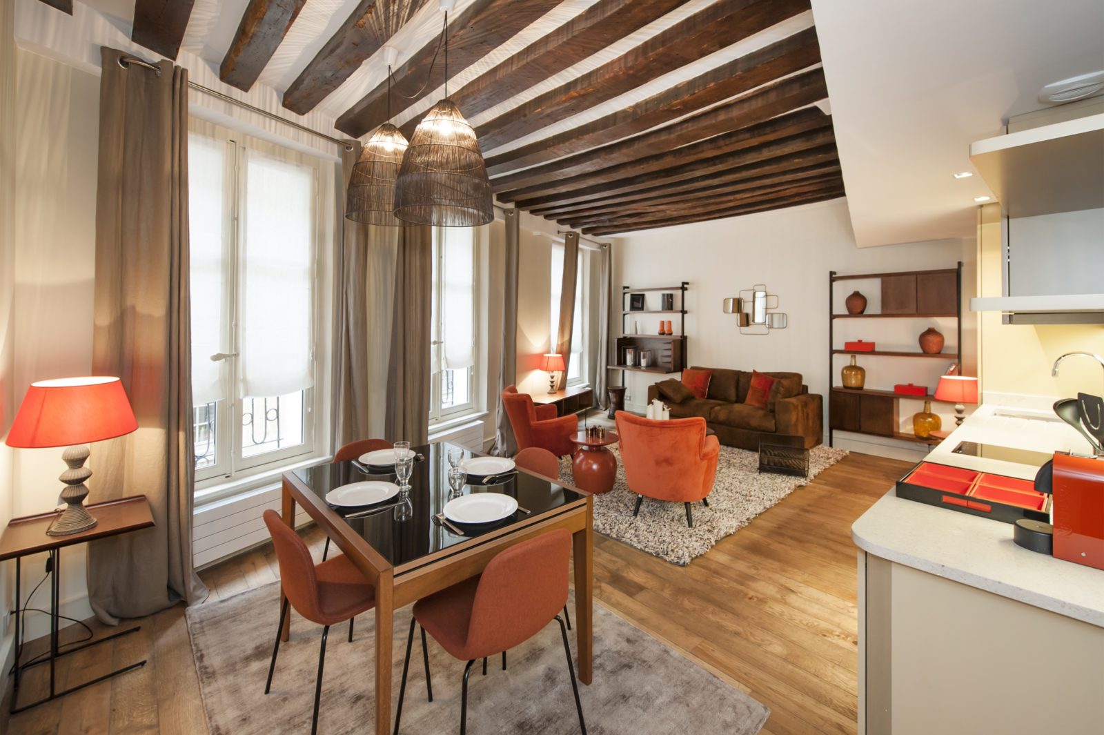 1 bedroom apartment rental in Paris, Rue Mazarine