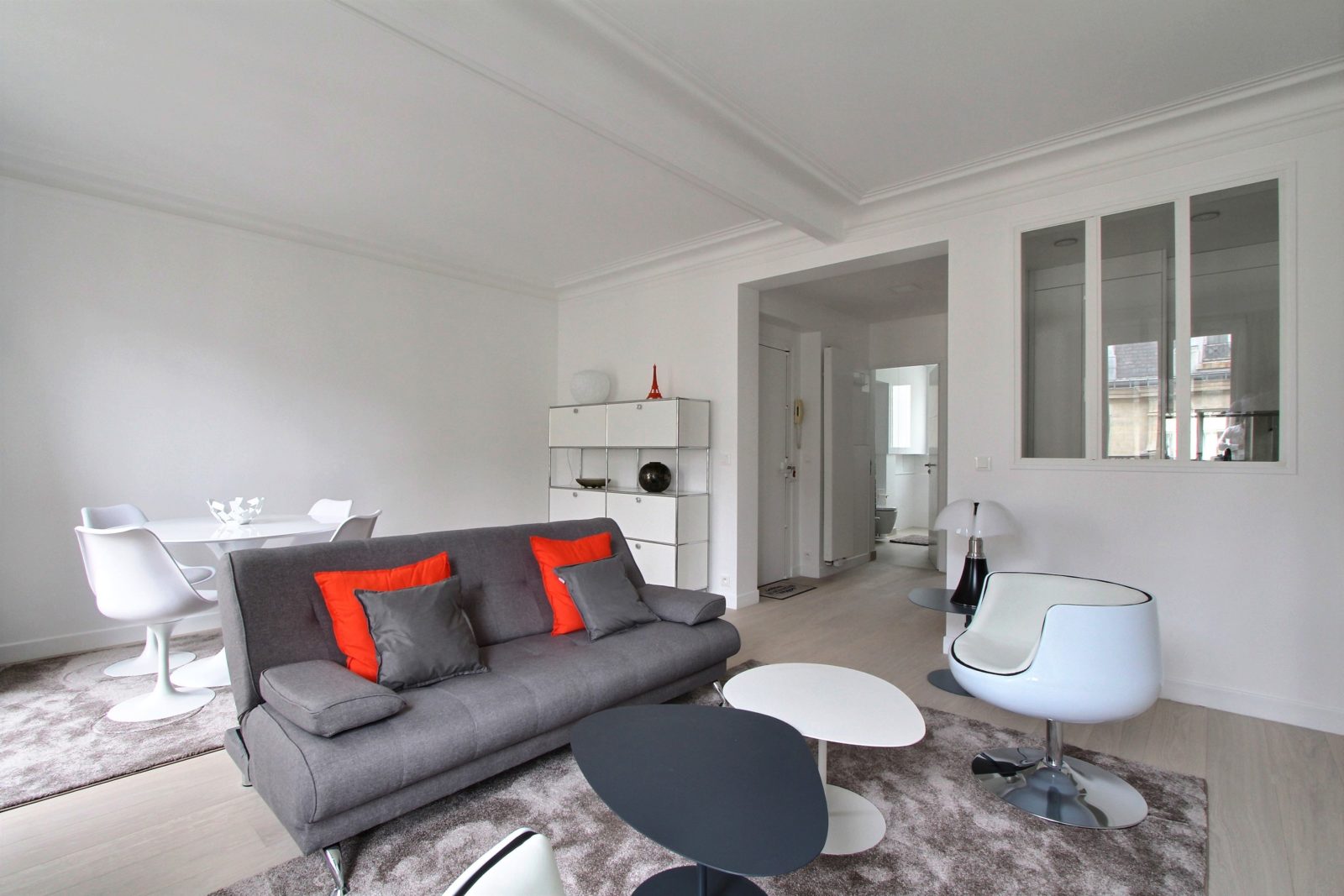 1 bedroom apartment rental in Paris, Rue de Monttessuy