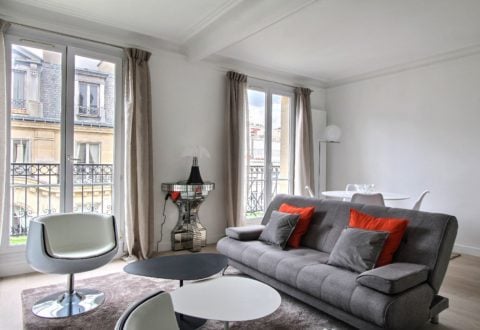 Location appartement 2 pièces à Paris, Rue de Monttessuy