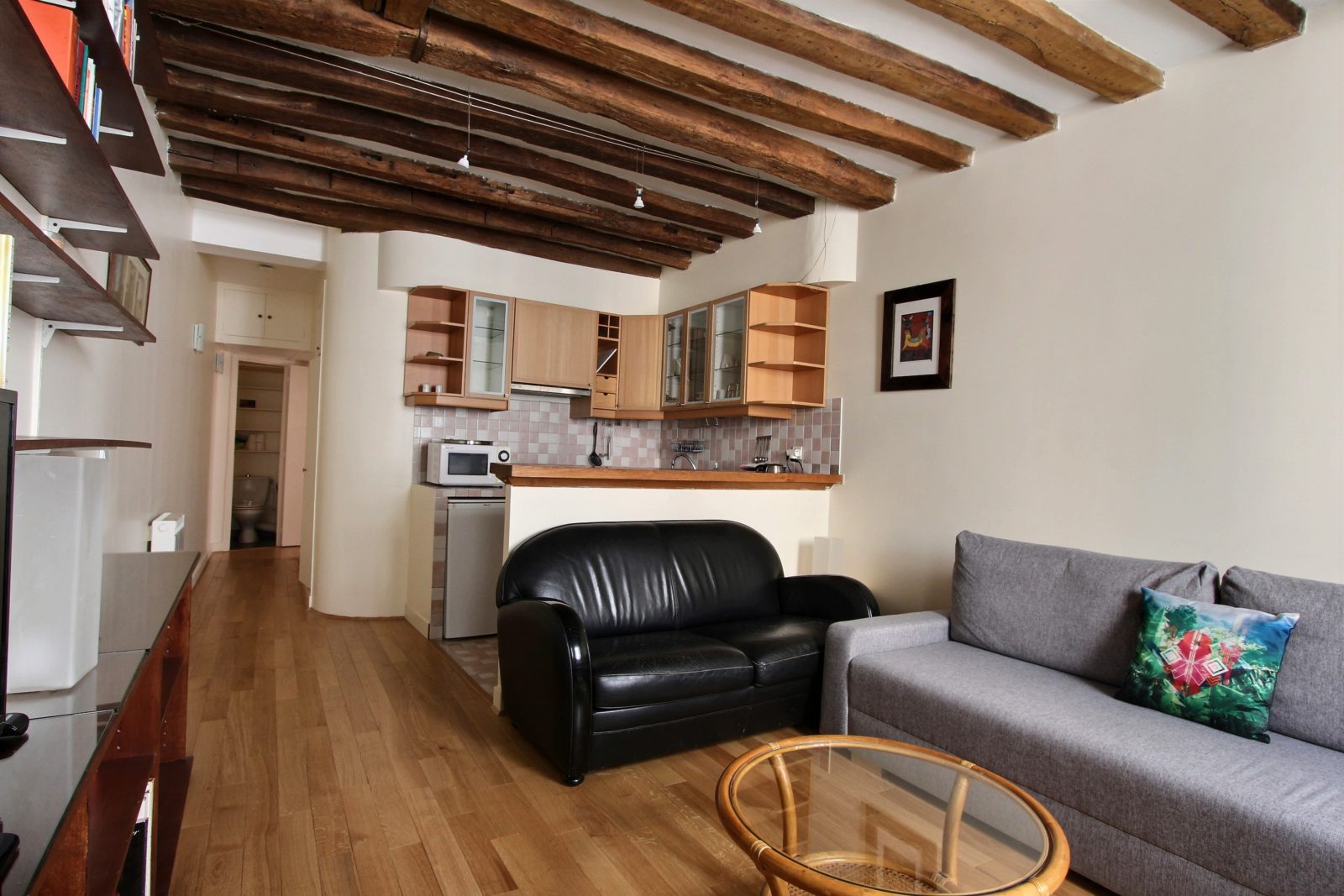 1 bedroom apartment rental in Paris, Rue Mazarine