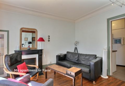 Location appartement 2 pièces à Paris, Rue de Dantzig