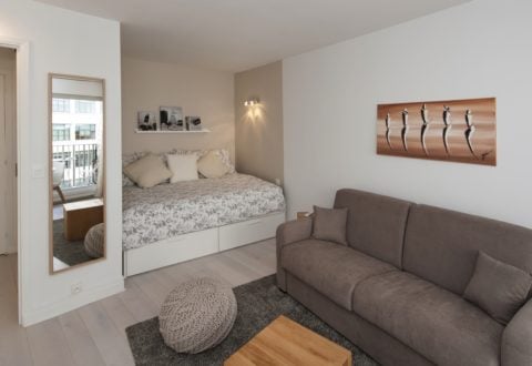 Studio rental in Paris, Rue Armand Moisant