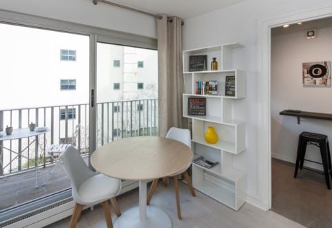 Studio rental in Paris, Rue Armand Moisant