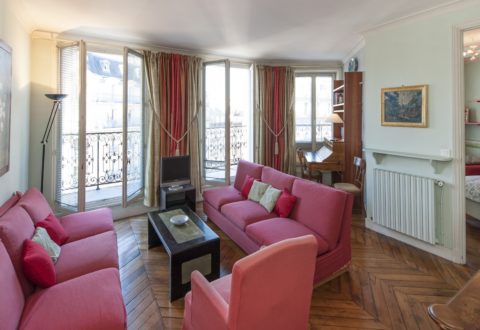 Furnished apartment 2 bedrooms in Paris 6th, Rue de Vaugirard