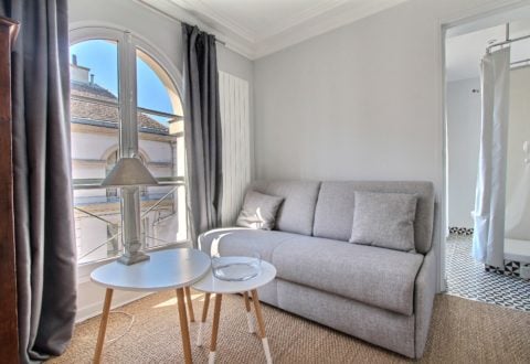 Furnished apartment Studio in Paris 6th, Rue Jacob