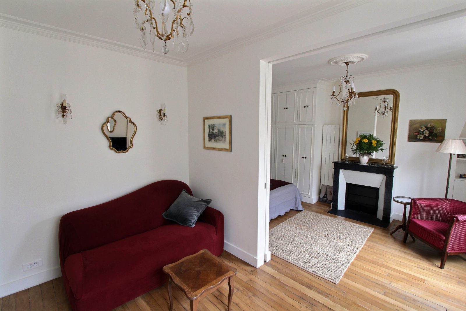 1 bedroom apartment rental in Paris, Rue Delambre