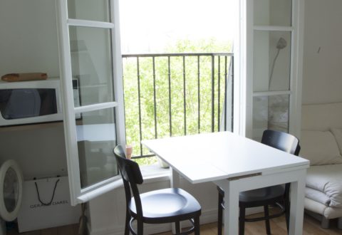 Studio rental in Paris, Boulevard Jules Ferry