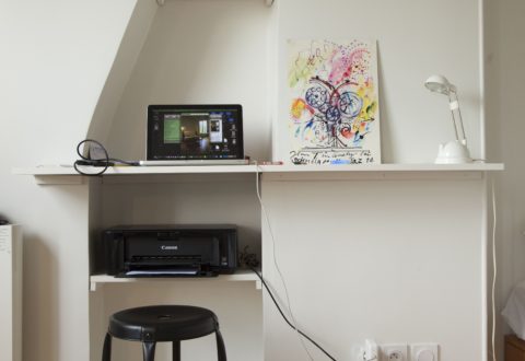 Studio rental in Paris, Boulevard Jules Ferry