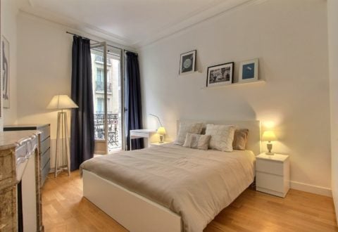 2 bedrooms apartment rental in Paris, Rue Littré