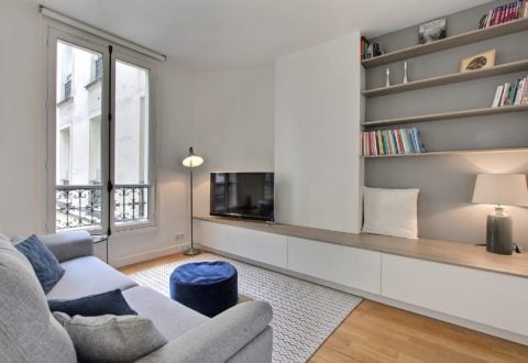 2 bedrooms apartment rental in Paris, Rue Littré