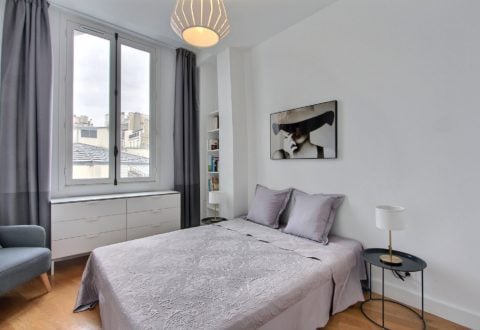 2 bedrooms apartment rental in Paris, Rue Littré