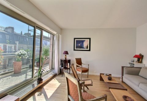 1 bedroom apartment with terrace in Montparnasse