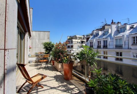 1 bedroom apartment with terrace in Montparnasse