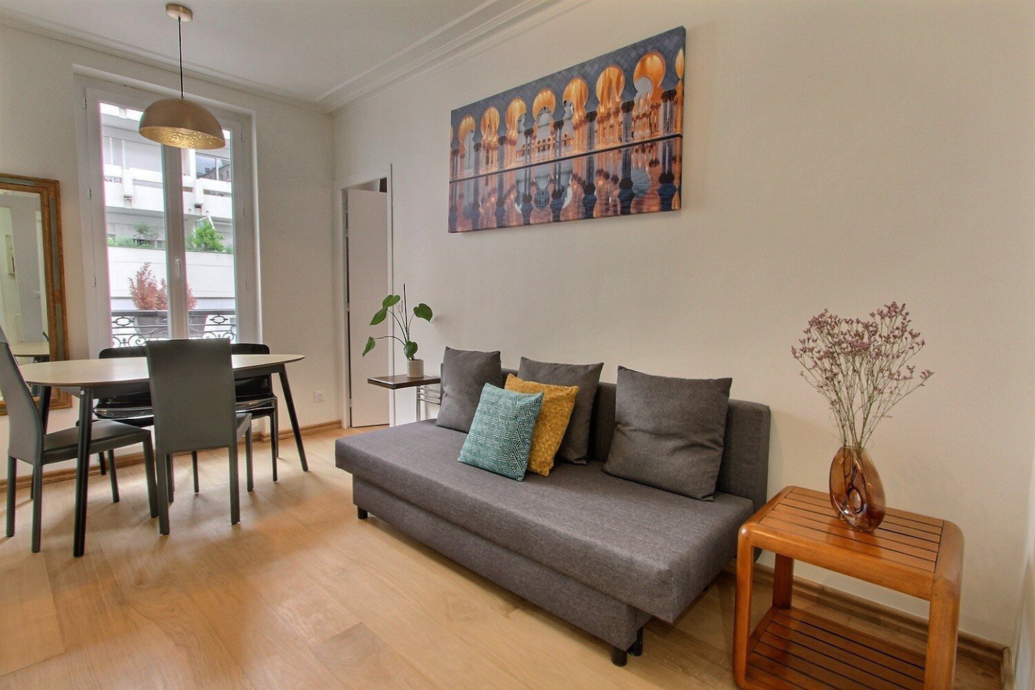 2 bedrooms apartment rental in Paris, Rue Letellier