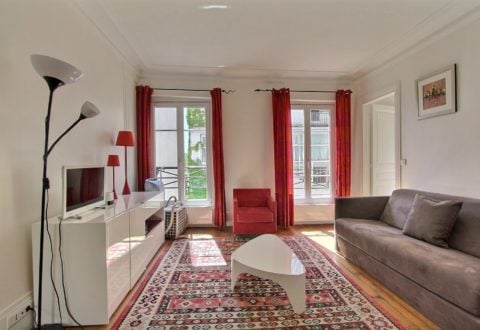 Furnished apartment 1 bedroom in Paris 14th, Boulevard du Montparnasse